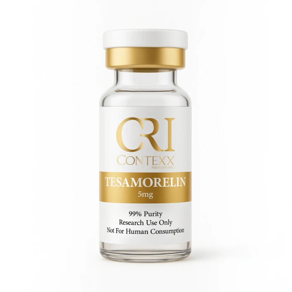 TESAMORELIN research peptide vial – Contexx Research