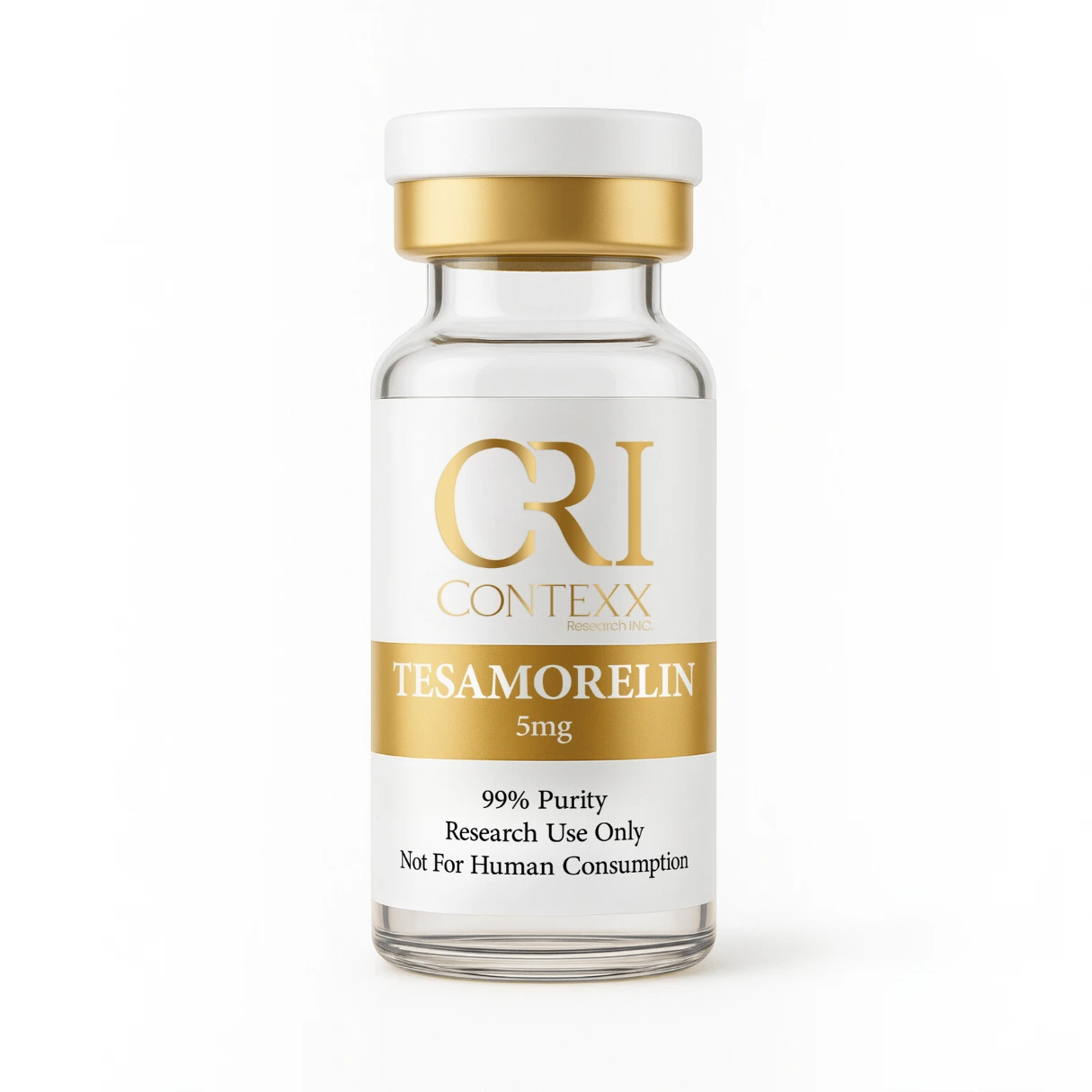 TESAMORELIN research peptide vial – Contexx Research