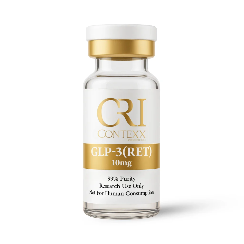 GLP-3 (RET) 10mg research peptide vial – Contexx Research