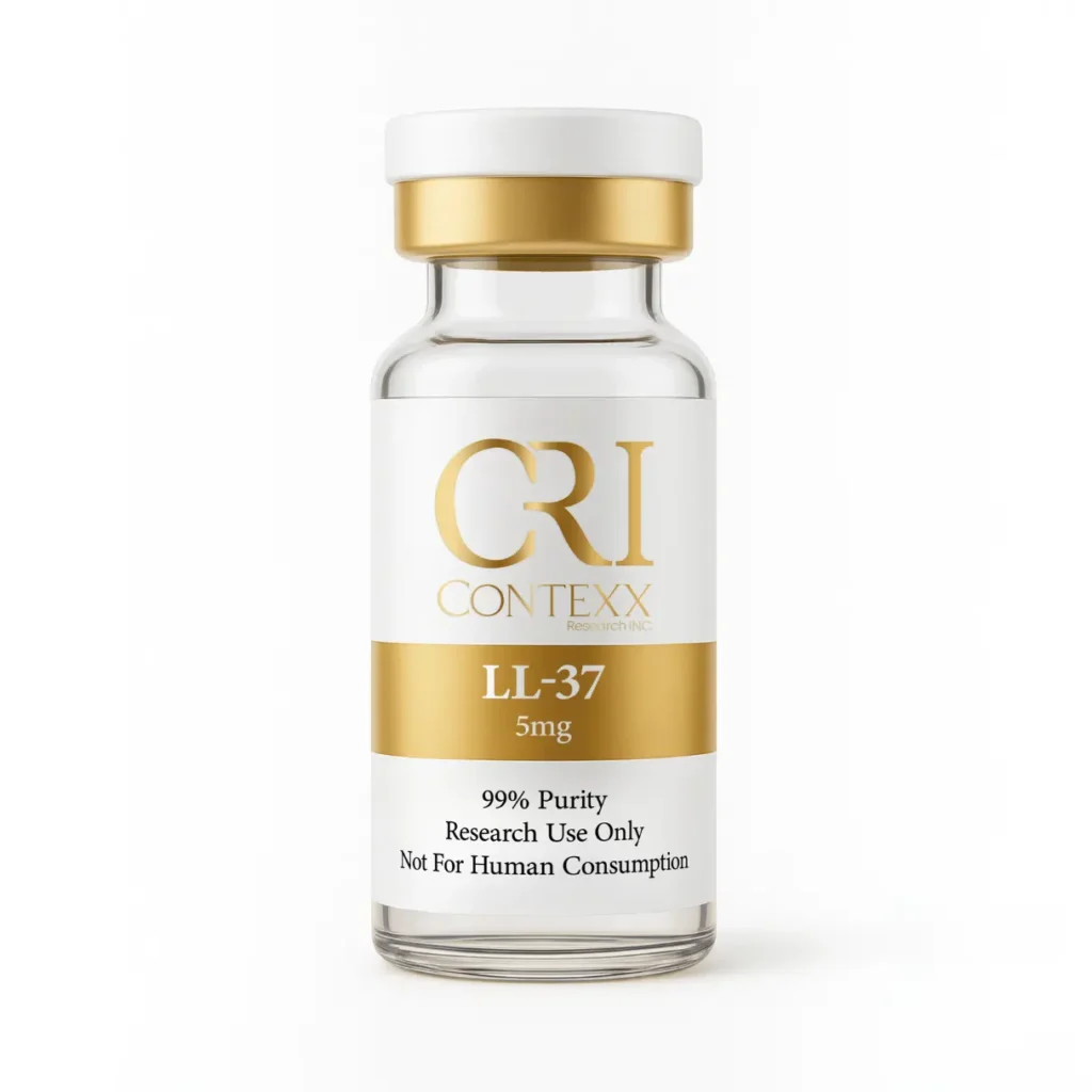 LL-37 5mg research peptide vial – Contexx Research