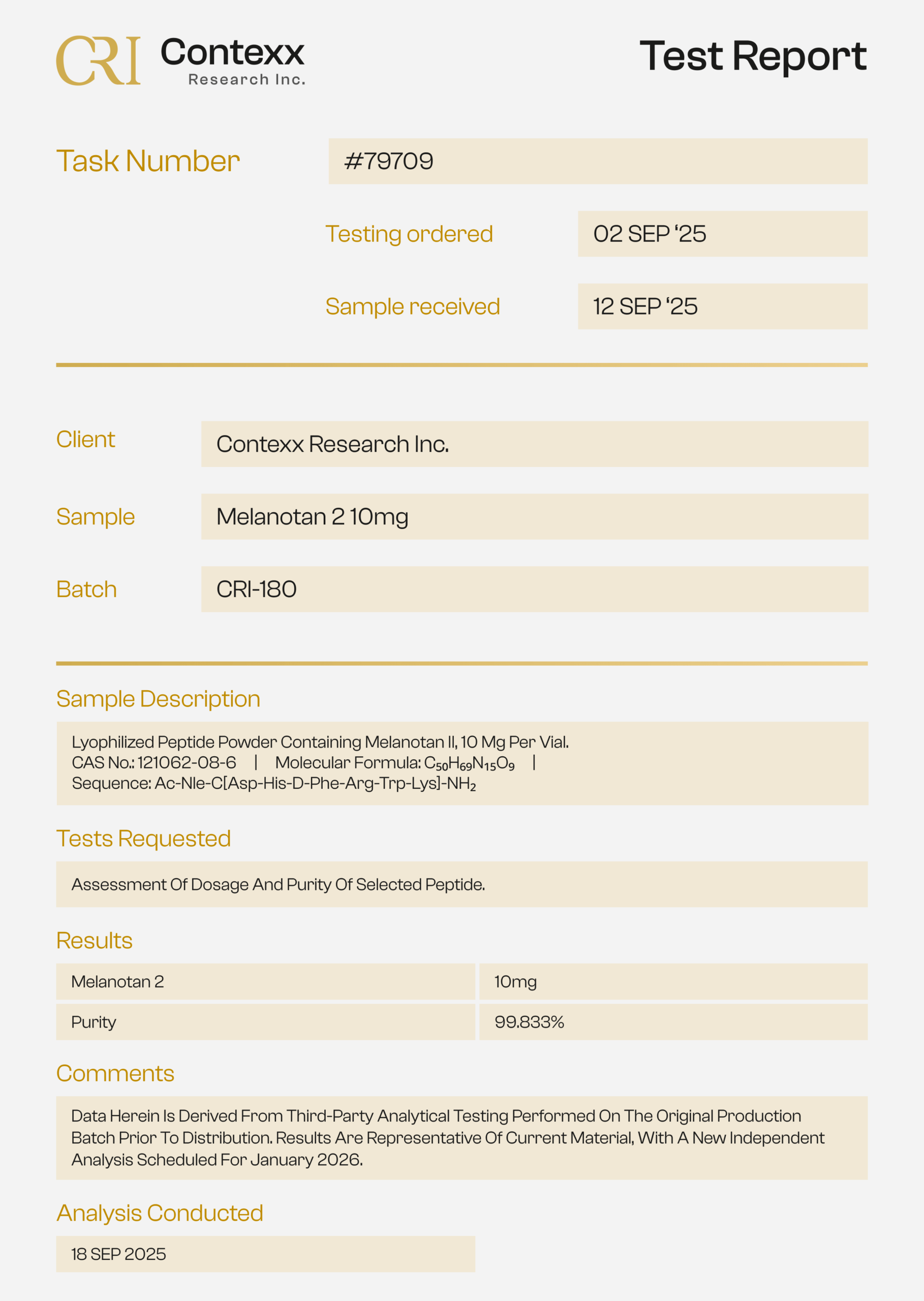 MELANOTAN 2