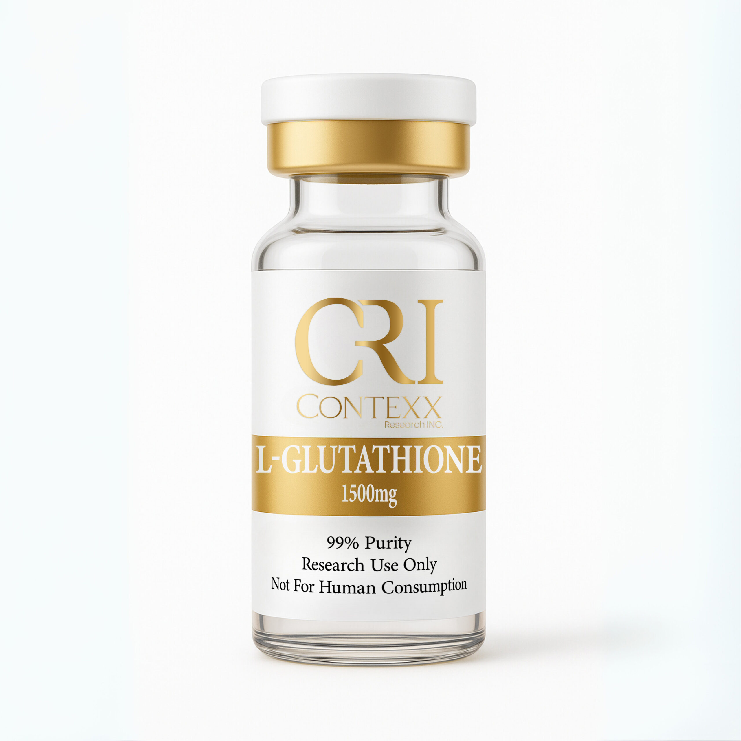 L-GLUTATHIONE 1500mg research compound vial – Contexx Research